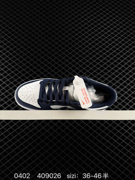 Nike Dunk Low white navy blue EU 36-46 skate