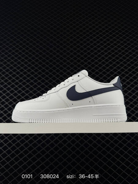 Nike Air Force 1 07 Low White Navy EU 36-45 casual lifestyle