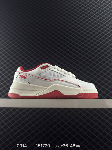 Jordan Air Jordan 4 Retro Flight Court White Sail Red EU 36-46 Sneaker - Unisex (BS-80715)