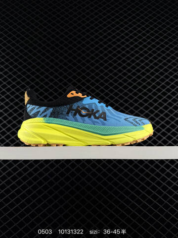 HOKA ONE ONE Challenger ATR 7 Navy Blue Grey Mint Green EU 36-47 Trail Shoe Trail Running Sneakers - Unisex (BS-86241)