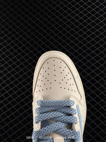 Jordan Air Jordan 1 Low Sail Light Blue Grey EU 36-45 Sneaker - Unisex (BS-80880)