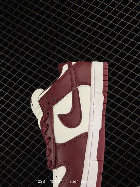 Nike Dunk Low Burgundy White EU 36-45 skate lifestyle