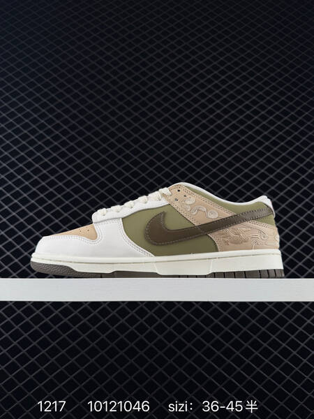 Nike SB Dunk Low IQ1118-220 white olive green beige brown EU 36-45 5 skate lifestyle