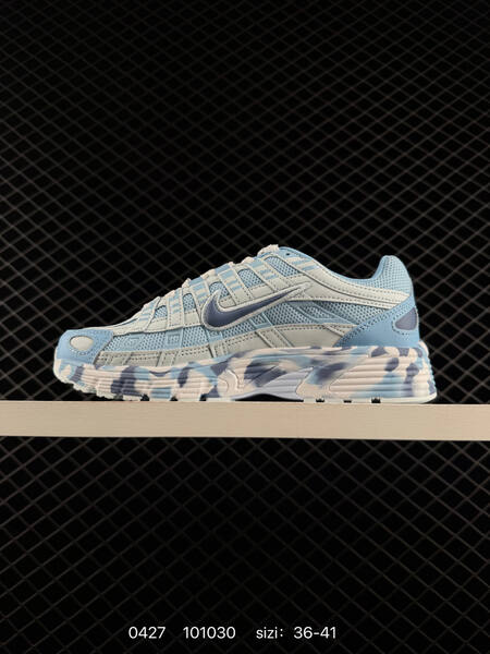 Nike P-6000 light blue/white with navy accents 36-41 running lifestyle