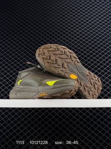 HOKA ONE ONE Tor Summit Grey Black Yellow EU 36-45 Trail Shoe Trail Running Sneakers - Unisex (BS-86390)