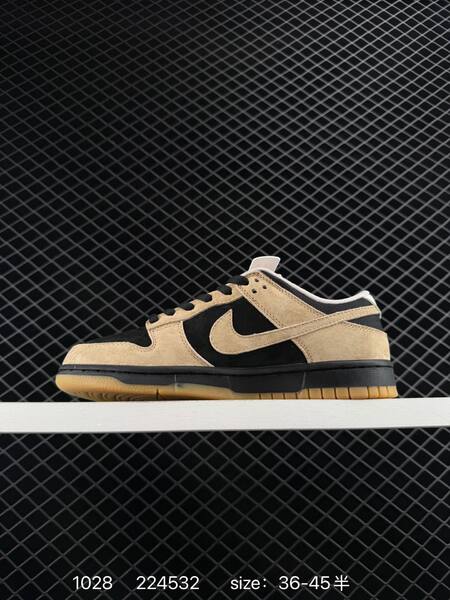 Nike Dunk Low SB black and tan gum EU 36-45 skate lifestyle