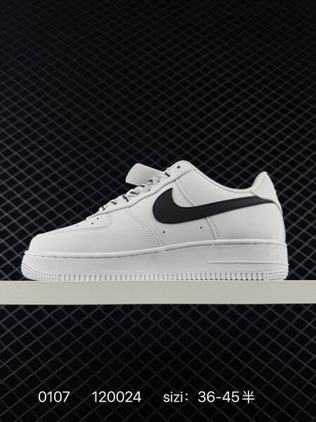 Nike Air Force 1 07 White Black EU 36-45 5 lifestyle