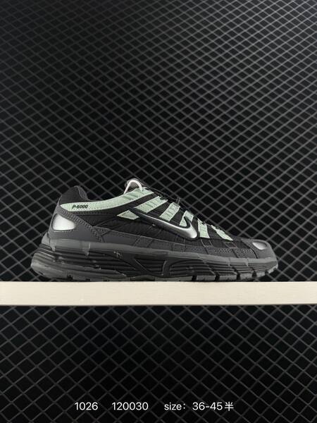 Nike P-6000 Black Anthracite Light Mint Silver EU 36-45 running lifestyle