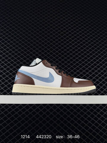 Jordan Air Jordan 1 Low White Black Burgundy EU 36-46 Sneaker - Unisex (BS-80061)