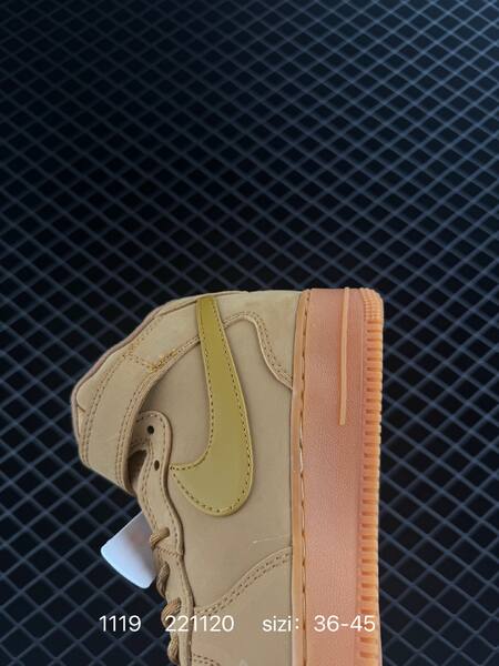 Nike Air Force 1 07 Mid Wheat Flax Gum EU 36-45 lifestyle