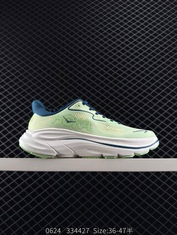 HOKA Clifton 10 White Blue Pink Yellow Black EU 36-47 Running Shoe Running Sneakers - Unisex (BS-86586)