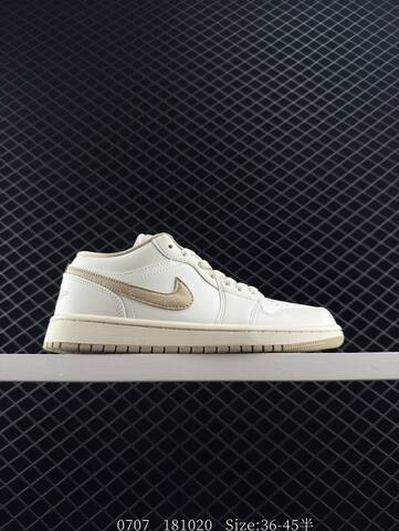 Jordan Air Jordan 1 Low Off White Light Beige EU 36-45 Sneaker - Unisex (BS-81093)