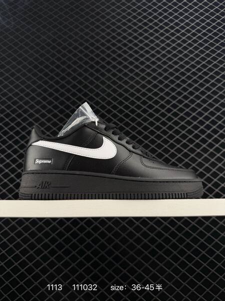 Nike Air Force 1 07 Black White 36-45 lifestyle