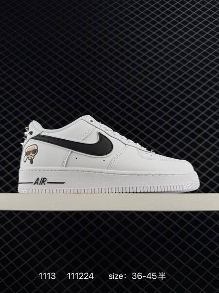 Nike Air Force 1 Low white black EU 36-45 5 lifestyle