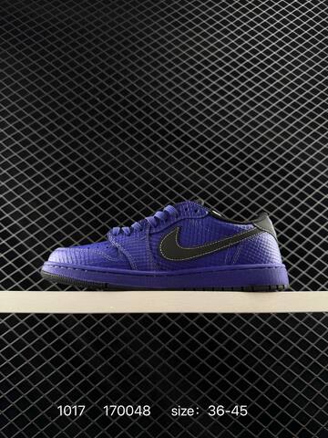 Jordan Air Jordan 1 Low Dark Purple Black EU 36-45 Sneaker - Unisex (BS-80496)
