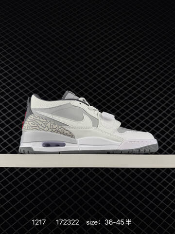 Jordan Air Jordan Legacy 312 Low White Grey Red EU 36-45 Basketball Shoe - Unisex (BS-80045)