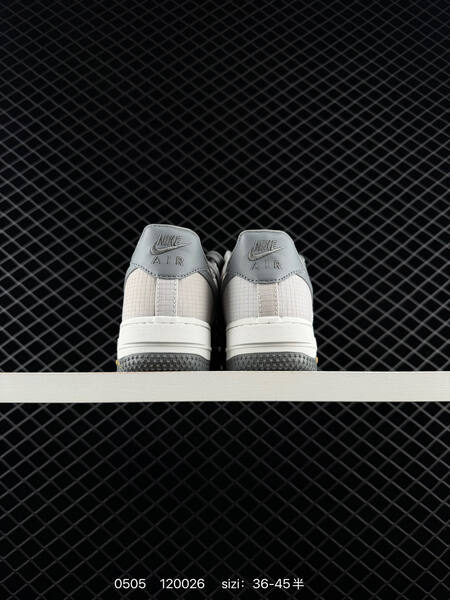 Nike Air Force 1 '07 light grey / white / dark grey EU 36-45 casual lifestyle