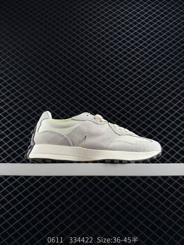 New Balance 327 Light Grey Off White Cream Dark Brown EU 36-45 Sneaker - Unisex (BS-83315)