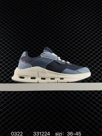 On Running Cloud Tec Navy Blue Cream White EU 36-45 Running Shoe Running Sneakers - Unisex BS-85388