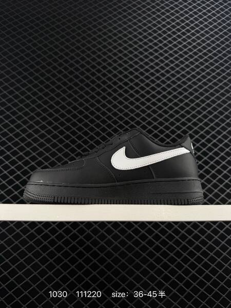 Nike Air Force 1 Low Supreme CU9225-001 Black White EU 36-45 5 lifestyle