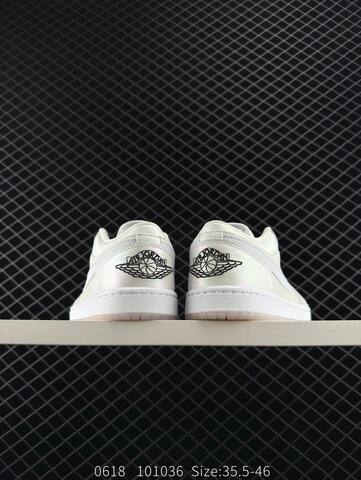 Jordan Air Jordan 1 Low Off White Iridescent Black EU 35 5-46 Sneaker - Unisex (BS-81178)