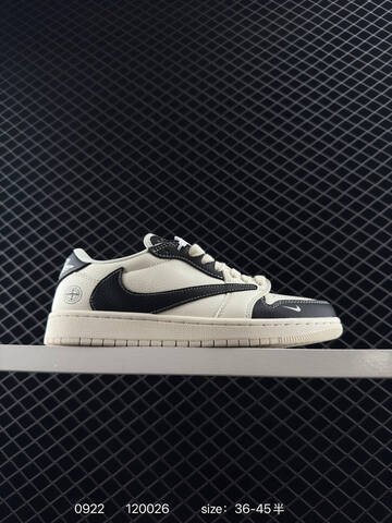 Jordan Travis Scott x Air Jordan 1 Low Reverse Mocha Supreme Brown Beige White Pink Gray EU 36-45 Sneaker - Unisex (BS-80656)