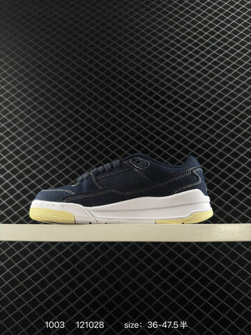 Jordan FLIGHT COURT ATE IB4414-120 Navy Blue White Pale Yellow EU 36-47 5 Sneaker - Unisex (BS-80588)