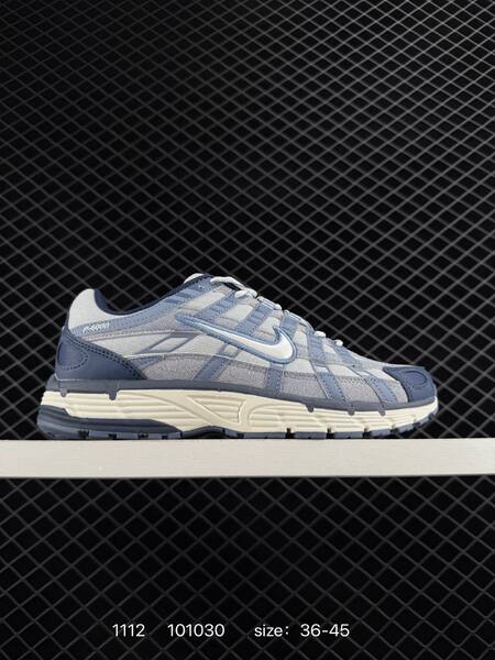 Nike P-6000 white grey blue multi EU 36-45 running lifestyle