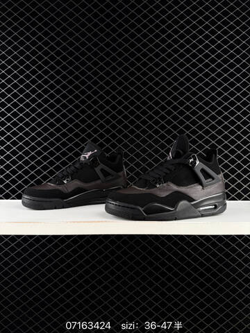 Nike Air Jordan 4 Retro AIR JORDAN JA9635-001 36 36 5 37 5 38 38 5 39 40 Lifestyle - Unisex (BS-78962)