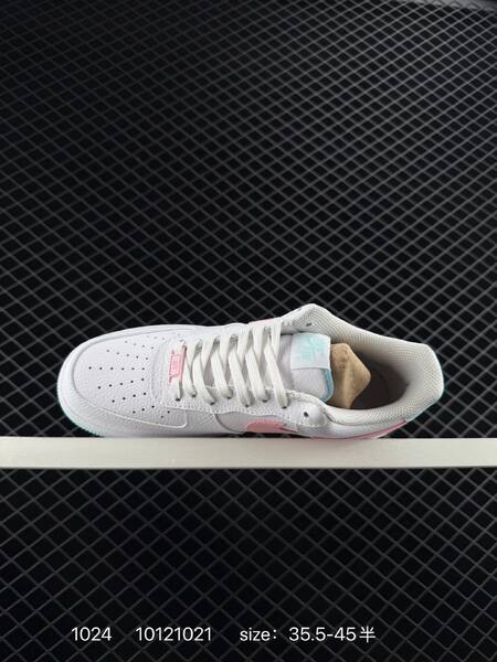 Nike Air Force 1 07 Low White Pink Tiffany Blue 35 5-45 lifestyle