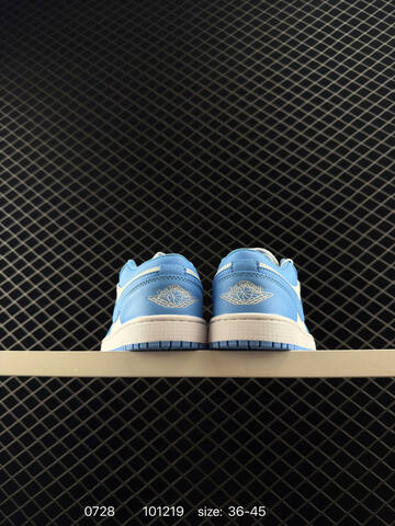 Jordan Air Jordan 1 Low White University Blue EU 36-45 Sneaker - Unisex (BS-81005)