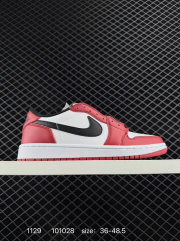 Jordan Air Jordan 1 Low White Red Black EU 36-48 5 Basketball Shoe - Unisex (BS-80160)