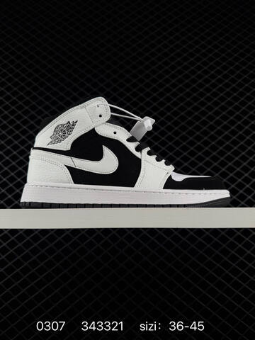 Jordan Air Jordan 1 Mid Multicolor EU 36-45 Basketball Shoe - Unisex (BS-79697)