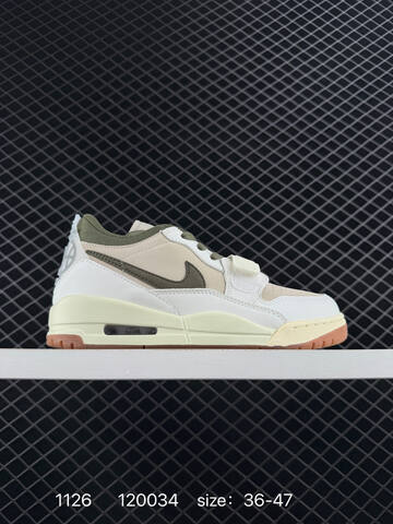 Jordan Air Jordan Legacy 312 Black Beige White Cream EU 36-47 Basketball Shoe - Unisex (BS-80184)