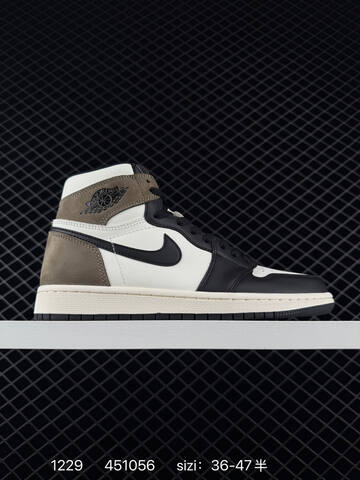 Jordan Air Jordan 1 Retro High OG Black White Red Cream Blue EU 36-47 Basketball Shoe - Unisex (BS-79952)