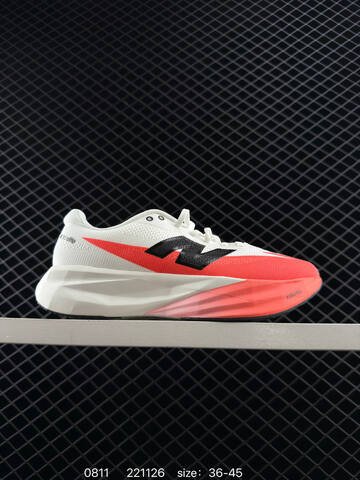 New Balance FuelCell Rebel v5 red black white pink