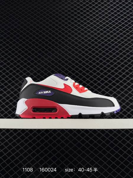 Nike Air Max 90 black white grey with purple blue and red accent options EU 36-45 lifestyle
