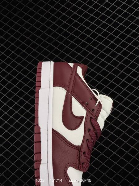 Nike Dunk Low Burgundy White EU 36-45 skate lifestyle