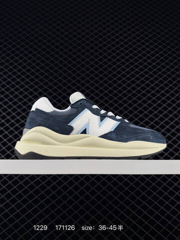 New Balance M5740 Dark Grey White Cream Black EU 36-45 Sneaker - Unisex (BS-82434)