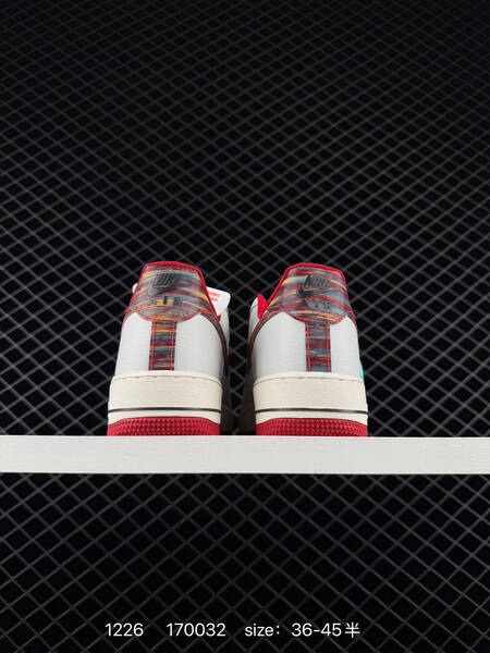 Nike Air Force 1 Low White Red EU 36-45 5 lifestyle