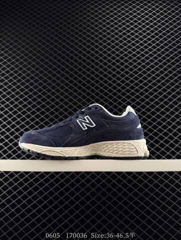 New Balance ML2002R0 Navy Blue Off White Black EU 36-46 5 Sneaker - Unisex (BS-83351)