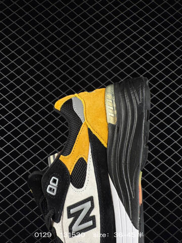 New Balance 992 M992J2 Black Yellow White Grey EU 36-45 Sneaker - Unisex (BS-82348)