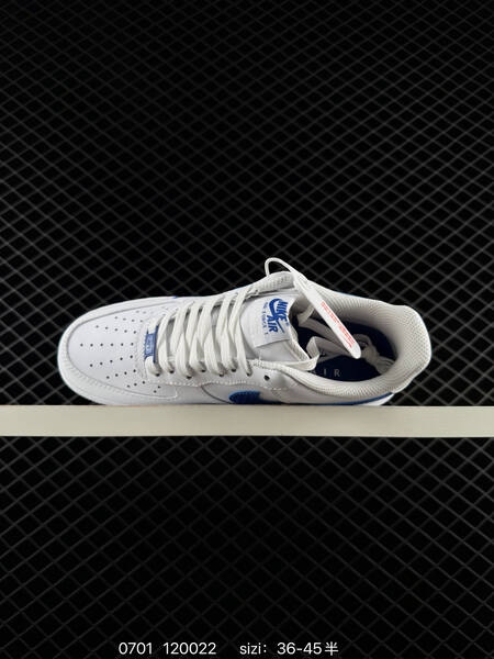 Nike Air Force 1 07 white blue EU 36-45 sneaker