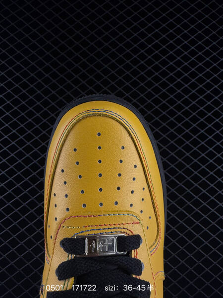 Nike Air Force 1 07 Low GX yellow black EU 36-45 lifestyle