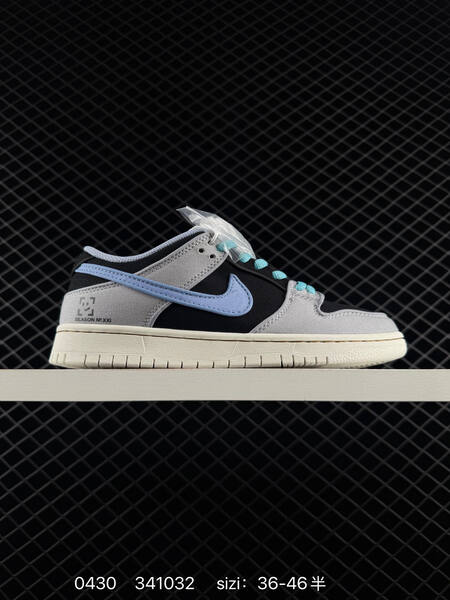 Nike SB Dunk Low Pro Grey/Black/Light Blue EU 36-46.5 skate lifestyle