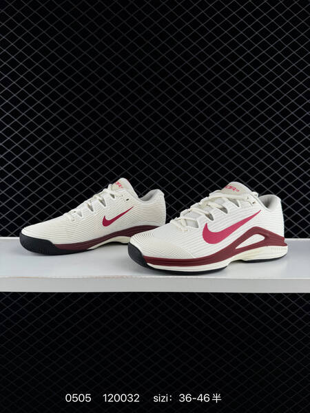 Nike Zoom Vapor 12 HC IB2534-100 Sail/White/Burgundy/Red/Black EU 36-46.5 tennis lifestyle