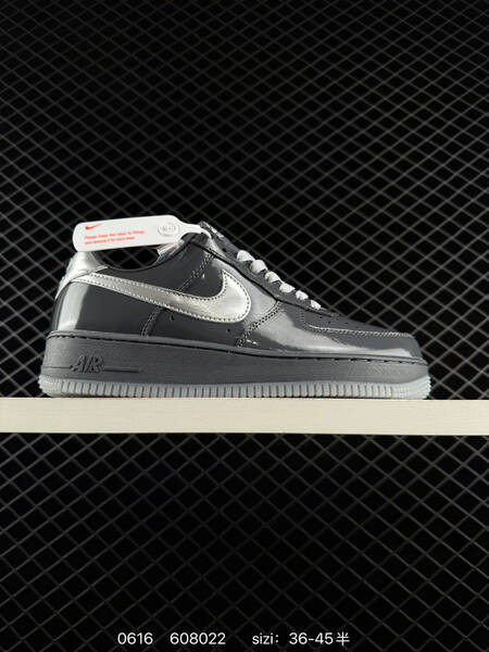 Nike Air Force 1 dark grey metallic silver white EU 36-45 sneaker