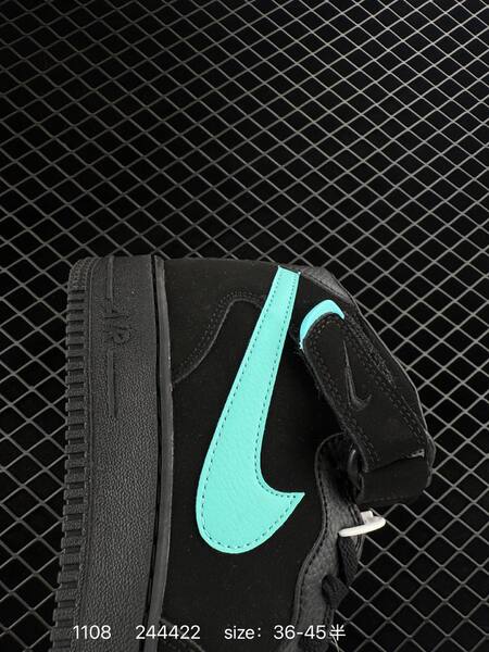 Nike Air Force 1 Mid 07 Black Turquoise EU 36-45 5 lifestyle