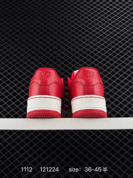 Nike Air Force 1 07 red white EU 36-45 5 lifestyle