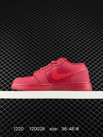Jordan Air Jordan 1 Low University Red Gym Red EU 36-46 Sneaker - Unisex (BS-80022)